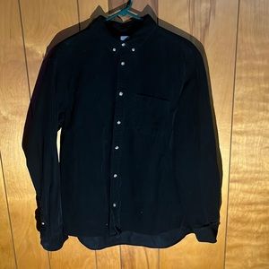 H&M Corduroy Long Sleeve Button Up